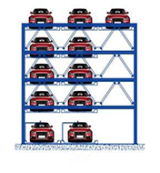 PSH三层一六层升降横移式立体停车设备租赁